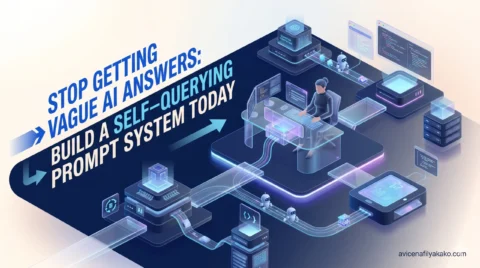 Stop Getting Vague AI Answers Build a Self-Querying Prompt System Today - Image avicenafilyakako.com