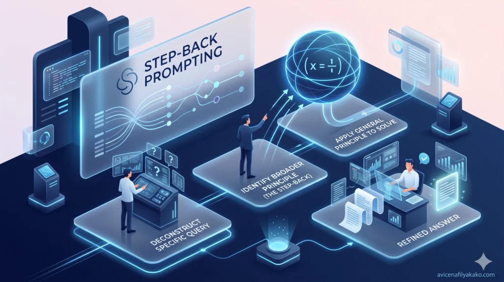 The 'Step-Back Prompting' Abstraction Technique Mastering Complex Problem Solving with AI - Image avicenafilyakako.com