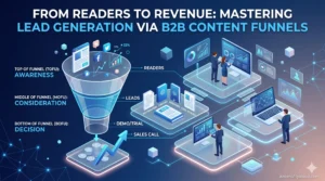 From Readers to Revenue Mastering Lead Generation via B2B Content Funnels - Image avicenafilyakako.com