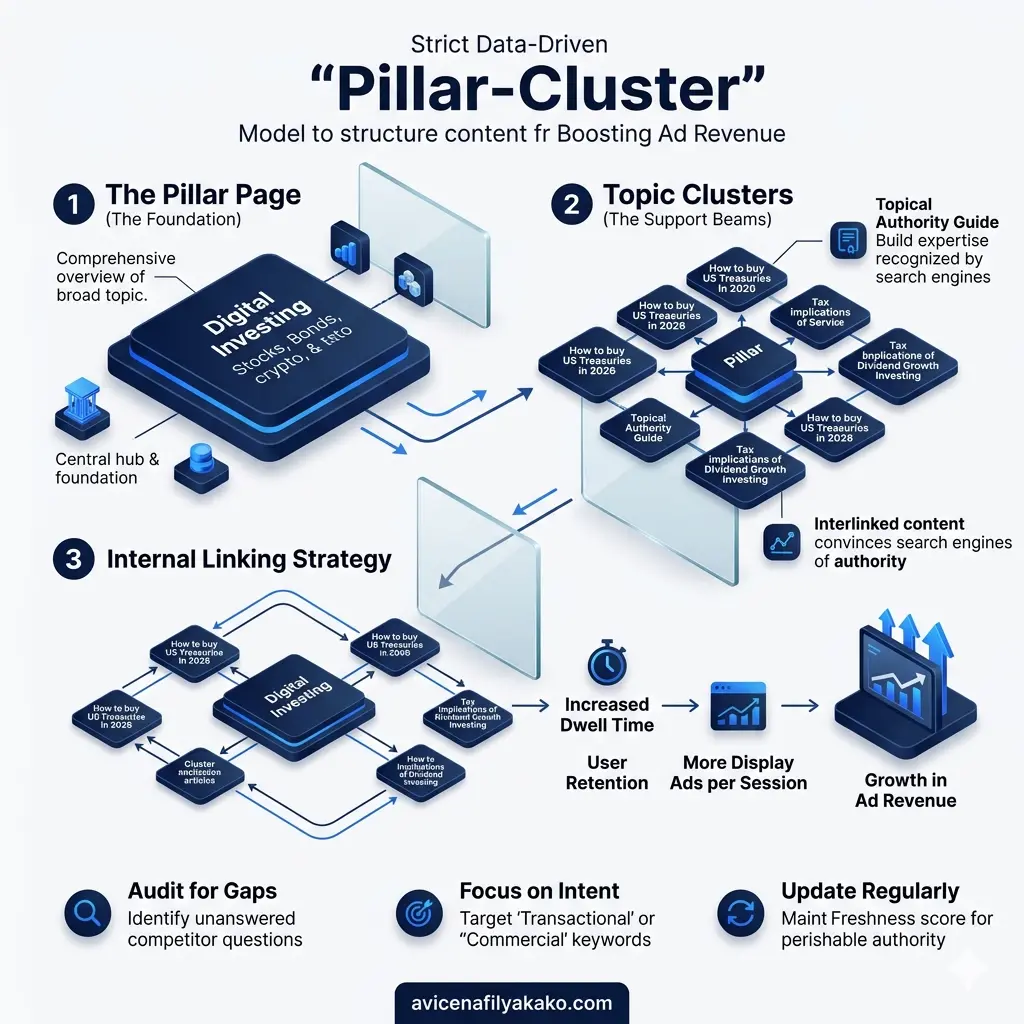 How to Structure Clusters to Boost Ad Revenue - Infographic avicenafilyakako.com