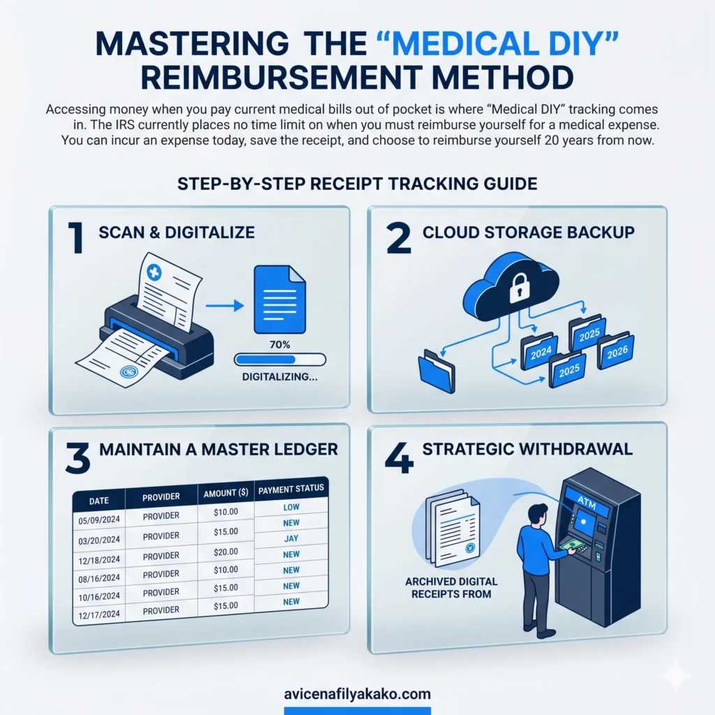 Mastering the Medical DIY Reimbursement Method - Infographic avicenafilyakako.com