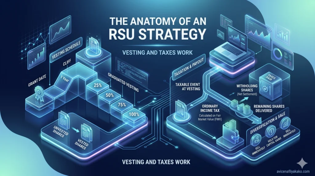 The Anatomy of an RSU Strategy How Vesting and Taxes Work - Image avicenafilyakako.com