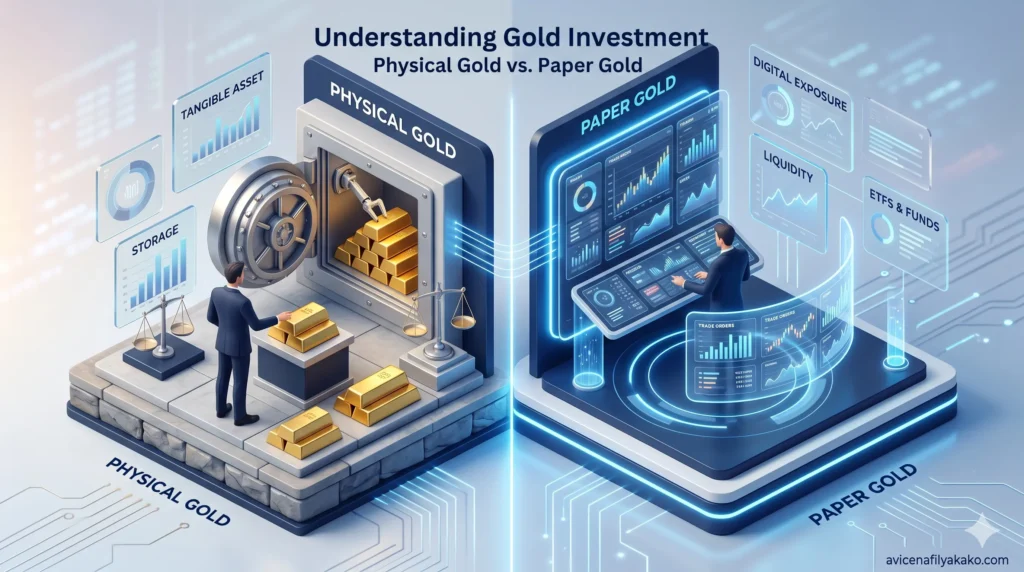 Understanding Gold Investment Physical Gold vs. Paper Gold - Image avicenafilyakako.com
