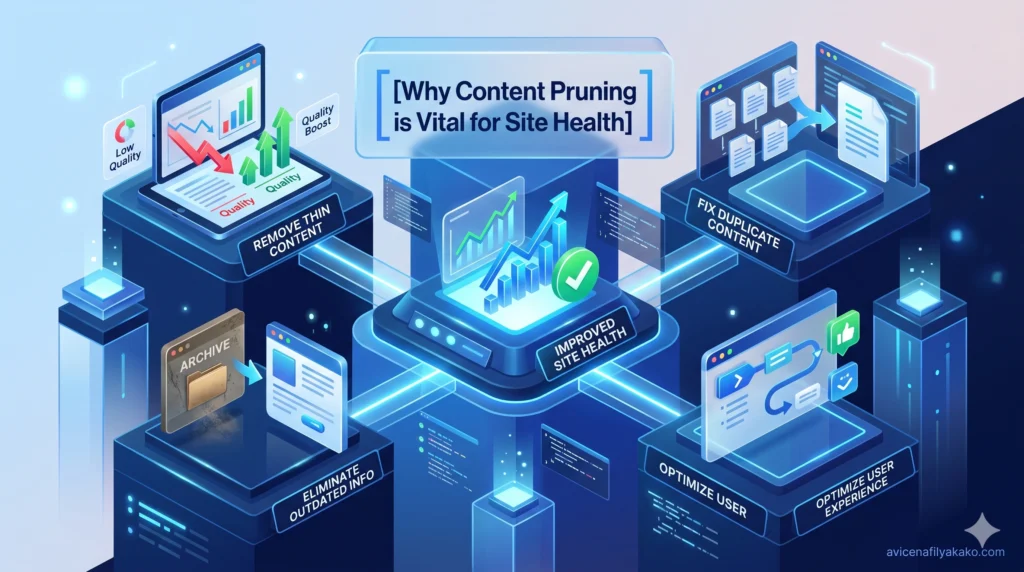 Why Content Pruning is Vital for Site Health - Image avicenafilyakako.com