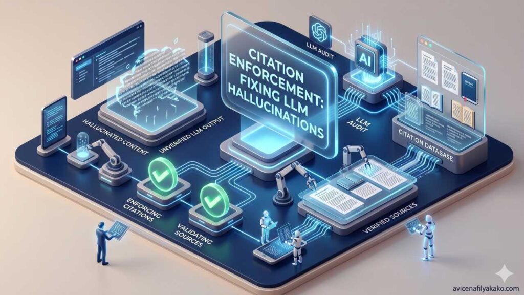 Citation Enforcement Fixing LLM Hallucinations - Image avicenafilyakako.com