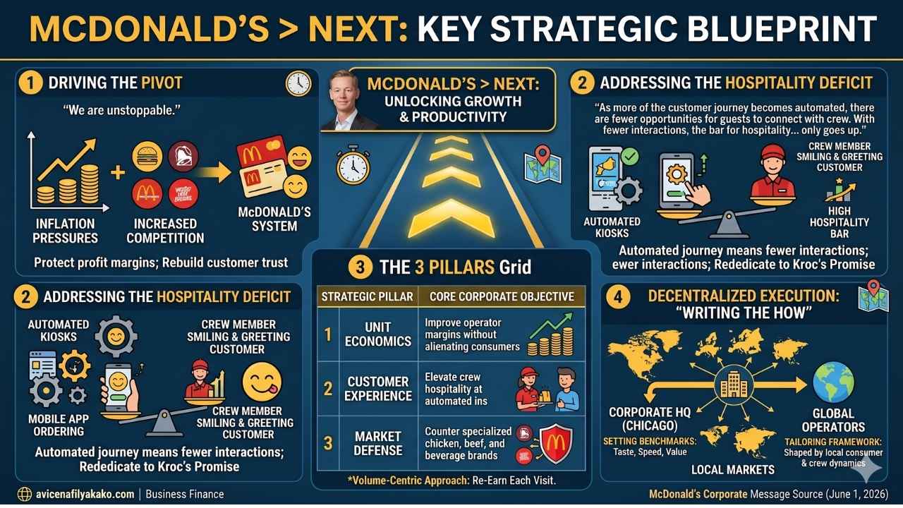 McDonald’s > NEXT Kempczinski Unveils Growth Blueprint Amid Automated Hospitality and Fierce ‘Value’ Inflation - Infographic avicenafilyakako.com