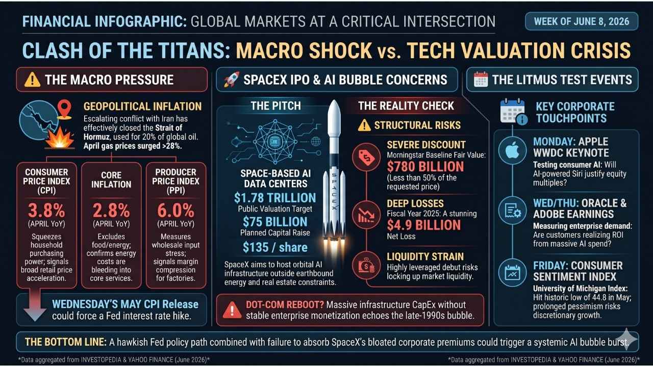 SpaceX’s Trillion-Dollar IPO and May CPI Clash Are We Bracing for an Economic Shock or an AI Bubble Burst - infographic avicenafilyakako.com