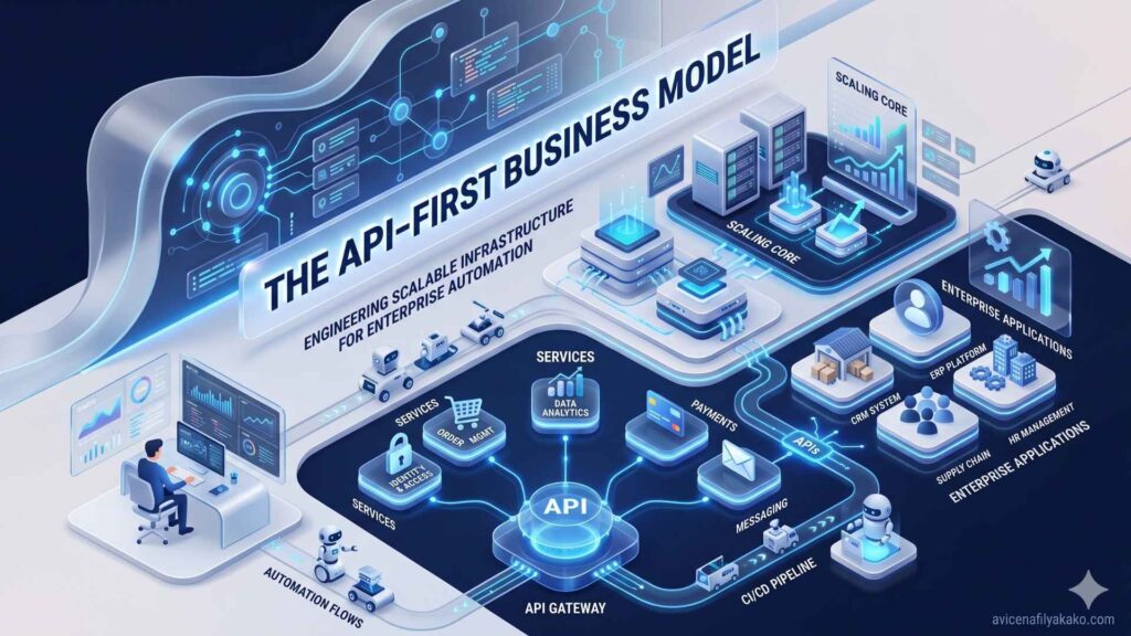 The API-First Business Model Engineering Scalable Infrastructure for Enterprise Automation - Image avicenafilyakako.com