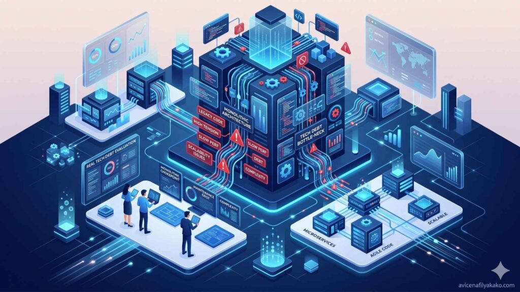 The Monolithic Bottleneck Evaluating the Real Tech Debt - Image avicenafilyakako.com