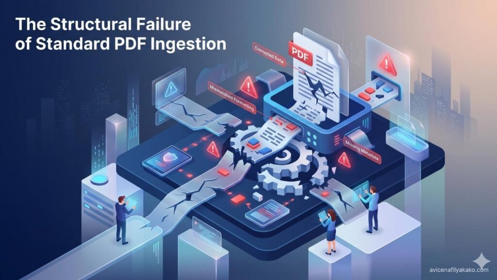 The Structural Failure of Standard PDF Ingestion - Image avicenafilyakako.com