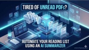 Tired of Unread PDFs Automate Your Reading List Using an AI Summarizer - Image avicenafilyakako.com