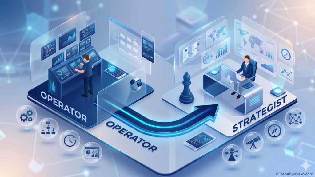 Transitioning from Operator to Strategist - Image avicenafilyakako.com